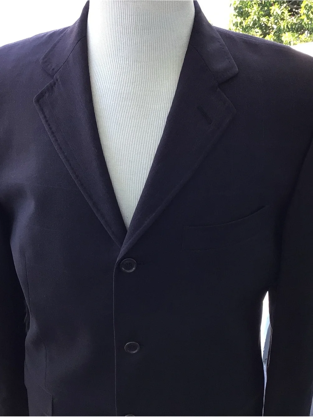 Dolce & Gabbana Men’s 100% Virgin Wool 3-button Blazer Made in Italy